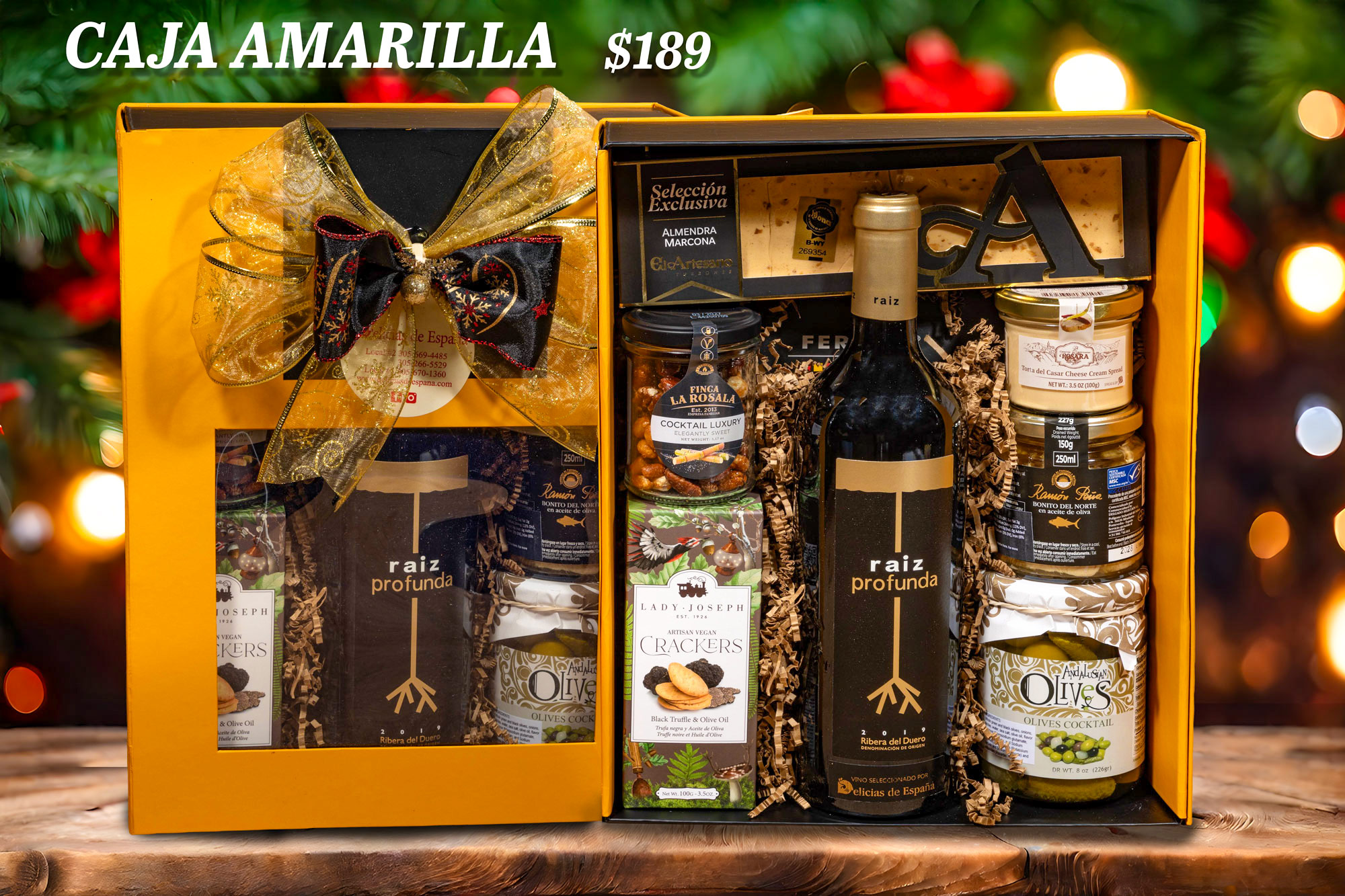 Caja Amarilla Delicias de España