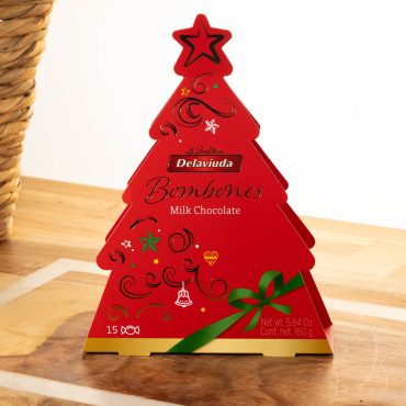 Tienda Delicias de España Milk Chocolate Bonbons Christmas Tree by Delaviuda