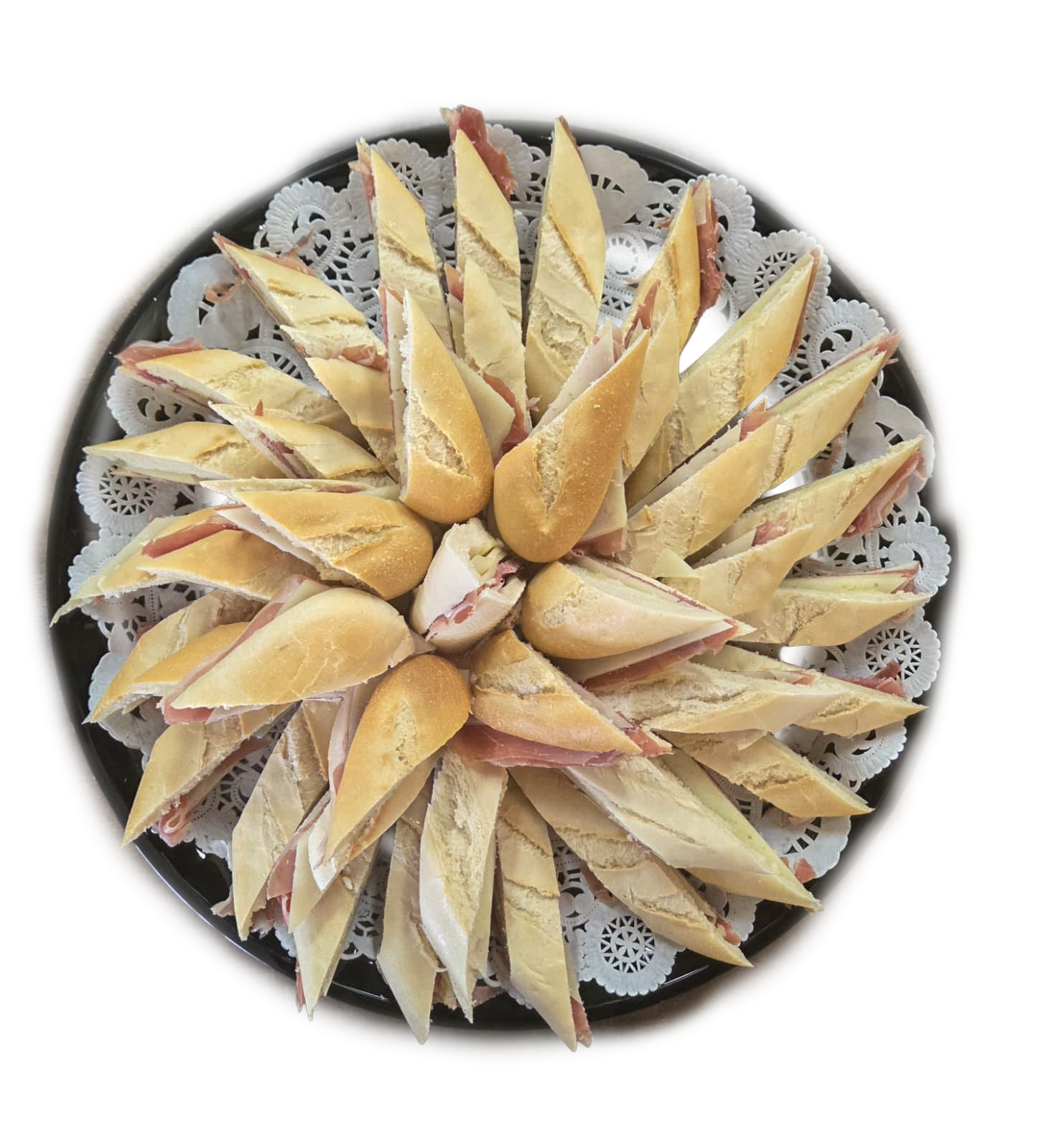 Bandeja de Bocadillos de jamón